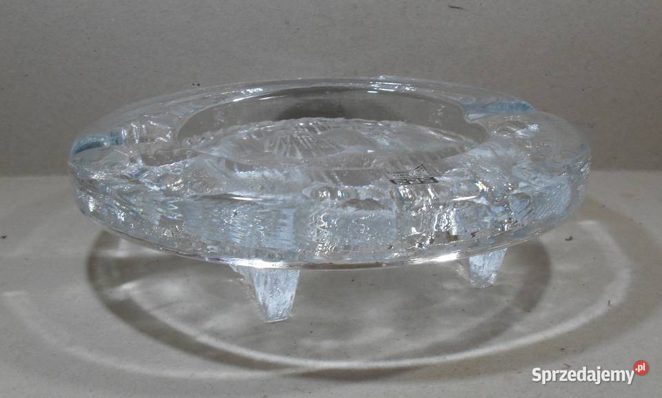 Popielnica Kryształowa Sea Nybro Sweden Warszawa sprzedam