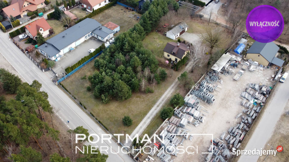 Działka Wiązowna 4776m2 NA SPRZEDAŻ Wiązowna Kościelna sprzedam