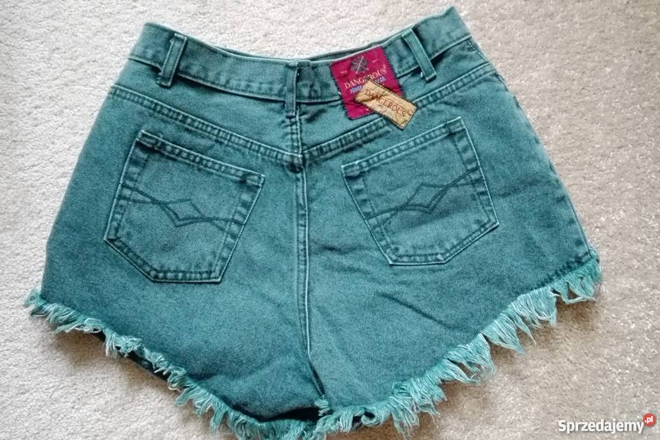 JEANSOWE SPODENKI Z Pozostałe Łódź