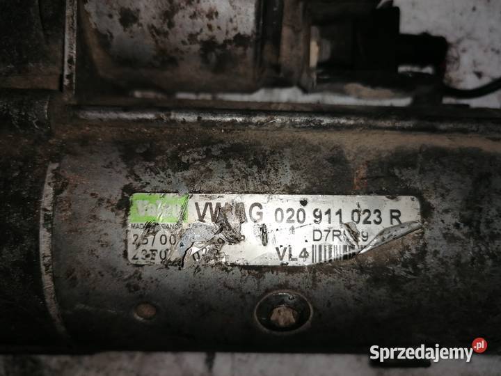 Rozrusznik Volkswagen Polo 19SDI Pogorzelec