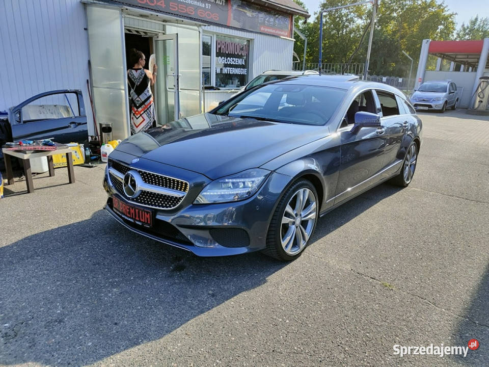 Mercedes CLS 250 22 CDI 204 Aktywny Tempomat grafitowy Słupsk
