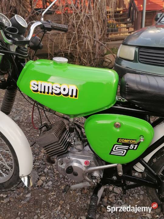 Simson S51 Comfort 4 biegi zarejestrowany 399km Tomaszów Lubelski sprzedam