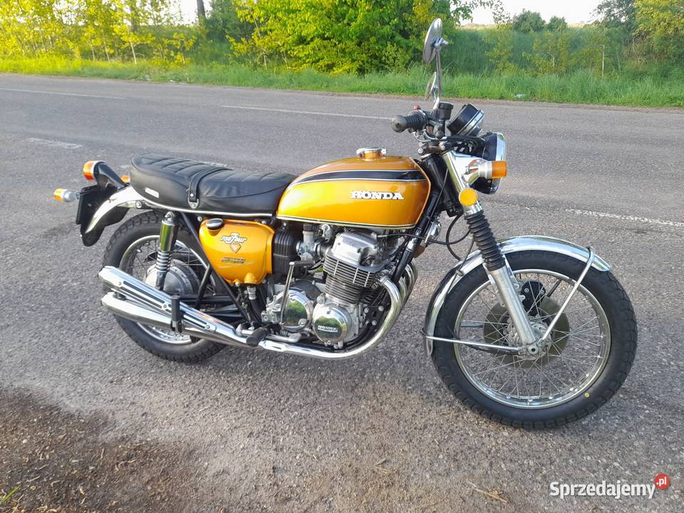 Honda CB 750 K2 Four w oryginale Sprawna czterosuwowy Motoryzacja Wieleń