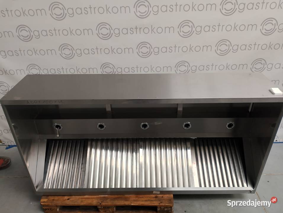 OKAP PRZYŚCIENNY SKRZYNIOWY 200X100X45 śr 2X315 dolnośląskie