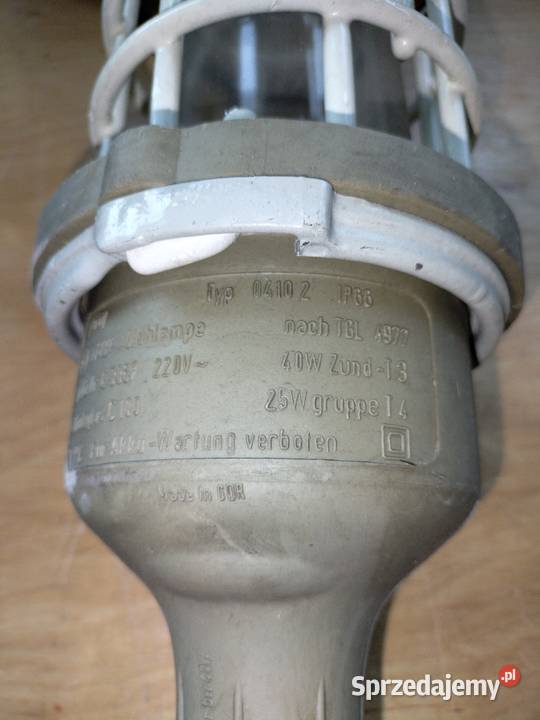Loft Lampa Ex DDR