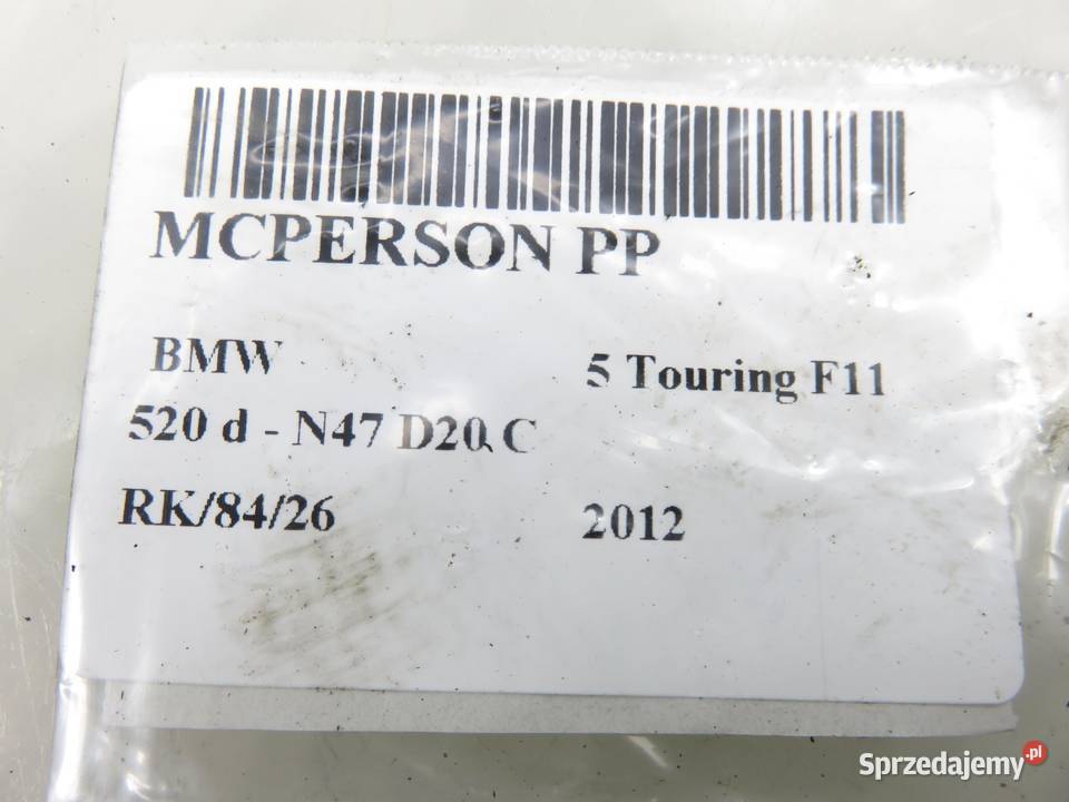 MCPERSON PRAWY PRZEDNI BMW 5 Touring F11 520 d osobowe