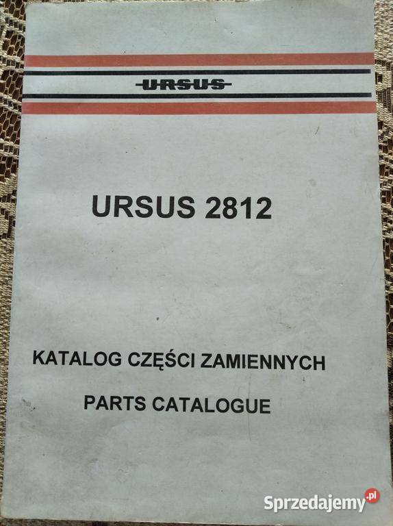 Katalog części Ursus 2812 oryginał wydanie 2001 Lublin sprzedam