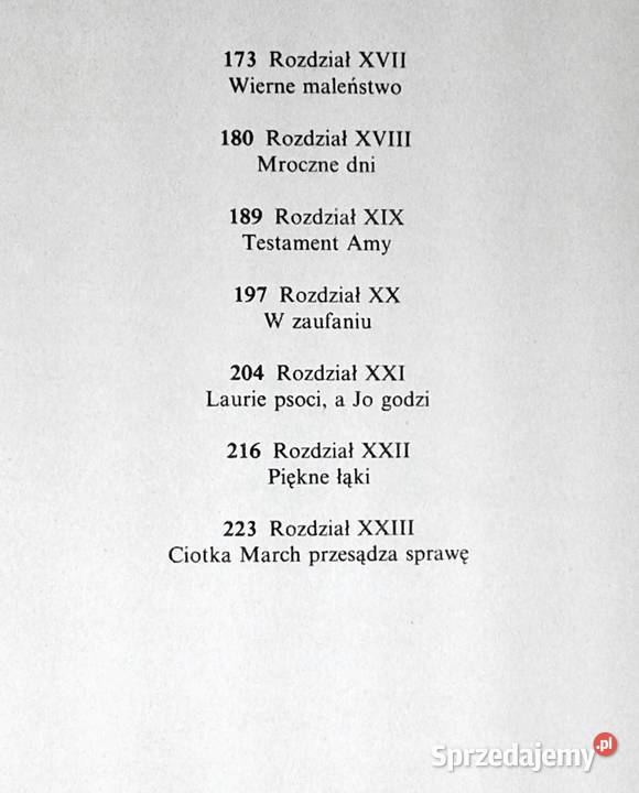 Małe kobietki Louisa May Alcott lubelskie Chełm sprzedam