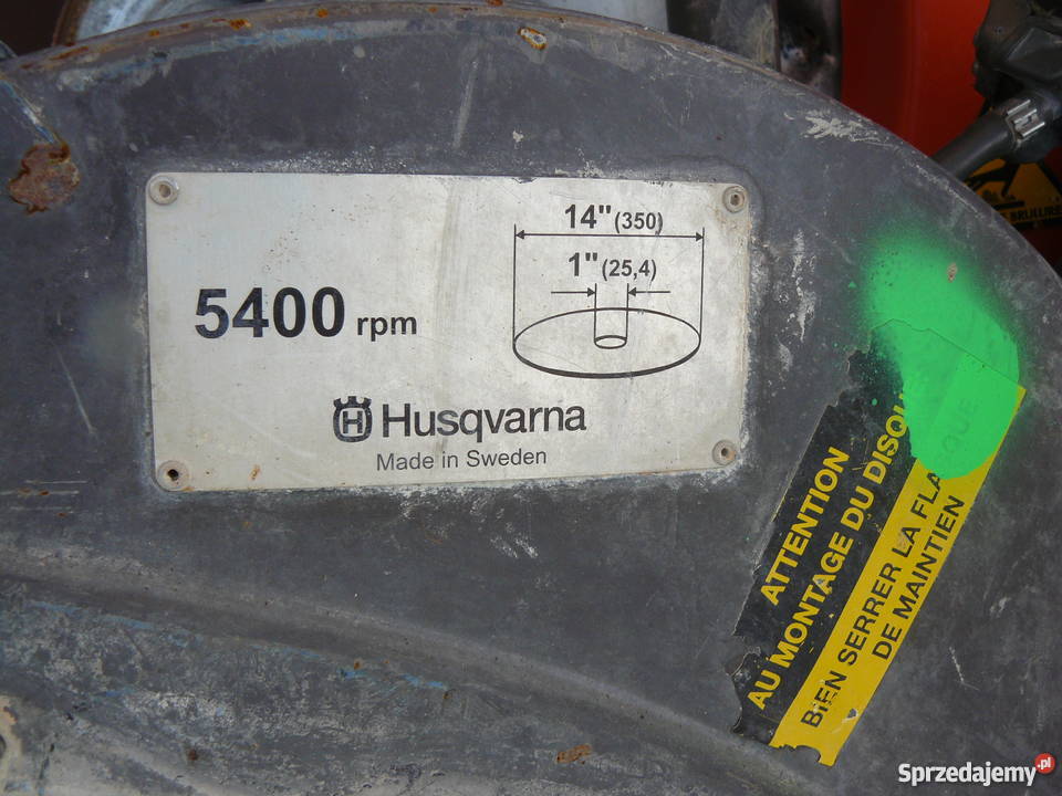 Piła do kostki kamienia asfaltu Husqvarna K760 małopolskie Kraków