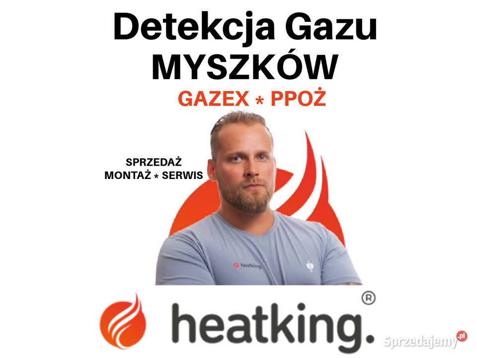 Detekcja Gazu Gazex PPOŻ Myszków Heat King