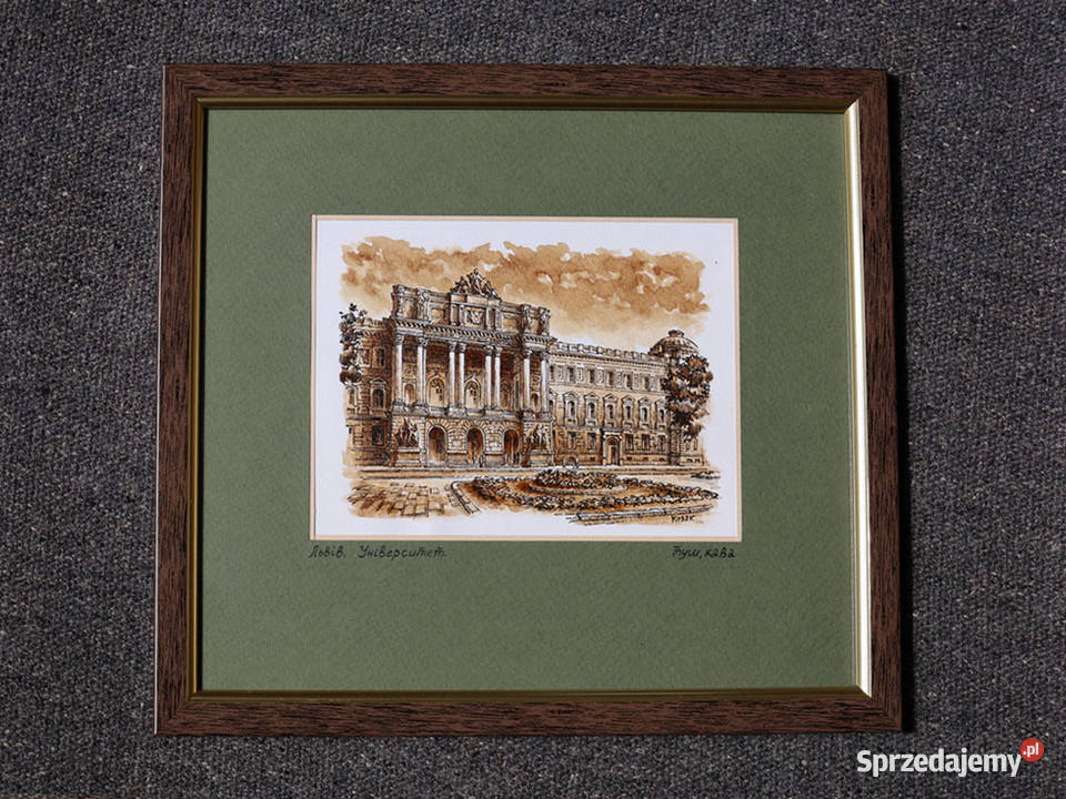 Grafika Uniwersytet Lwowski Warszawa