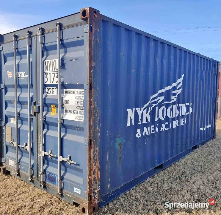 Kontener morski magazynowy budowlany 20DV 6 Pruszków