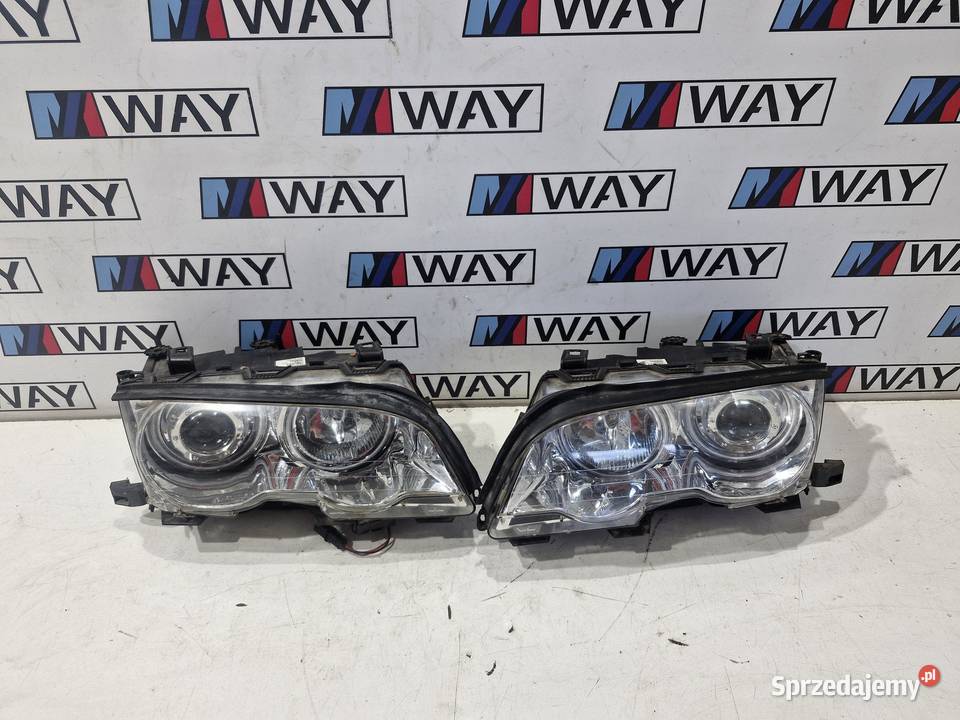 BMW E46 COUPE PRZEDLIFT LAMPY PRZÓD PRZEDNIE osobowe sprzedam