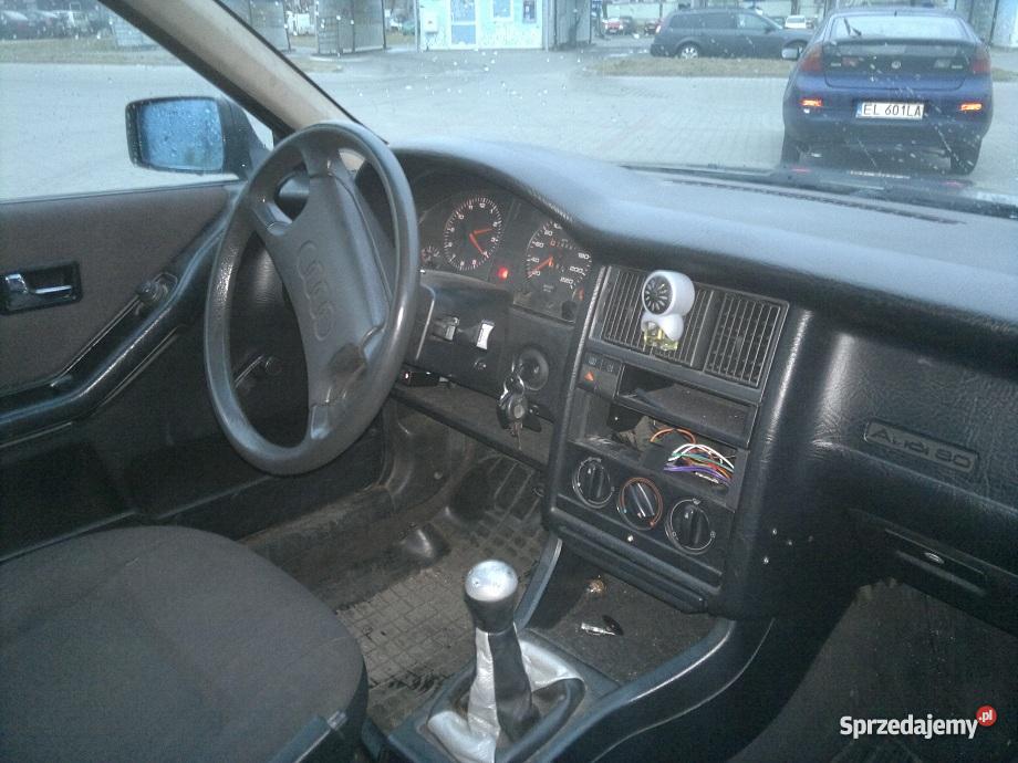 Klasyk Audi 80 B3 18 BenzynaGAZ Dwa Komplety kół Łódź
