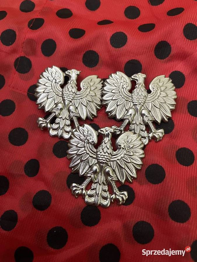 Polskie orzełki zmarłym policjancie z koroną i