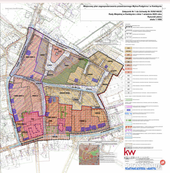sprzedaży działki Kwidzyn Podgórna 782m2 inwestycyjna sprzedam