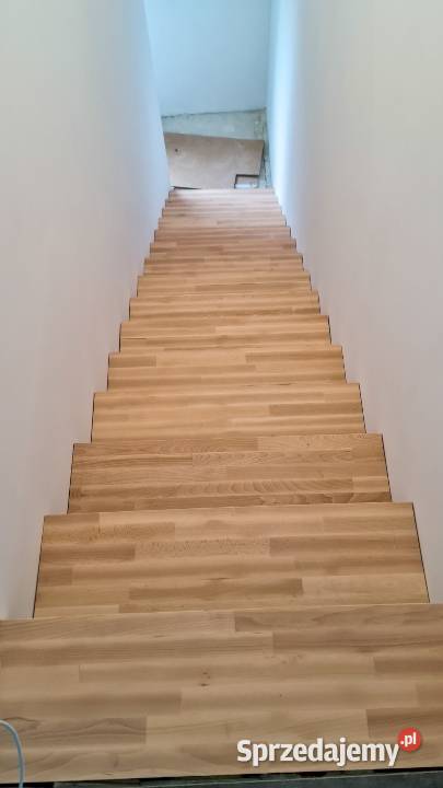 bukowe schody stopnie buk 100x30x3 klepka AB Pilzno