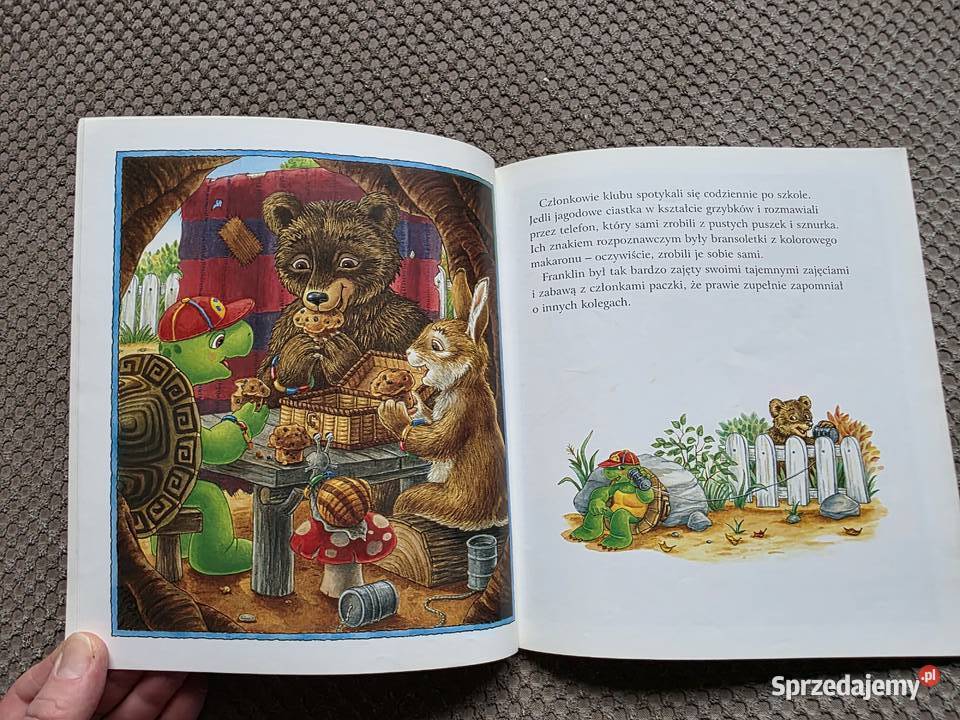 Franklin i jego paczka ISBN 8371672292 Książki dla dzieci Kraków
