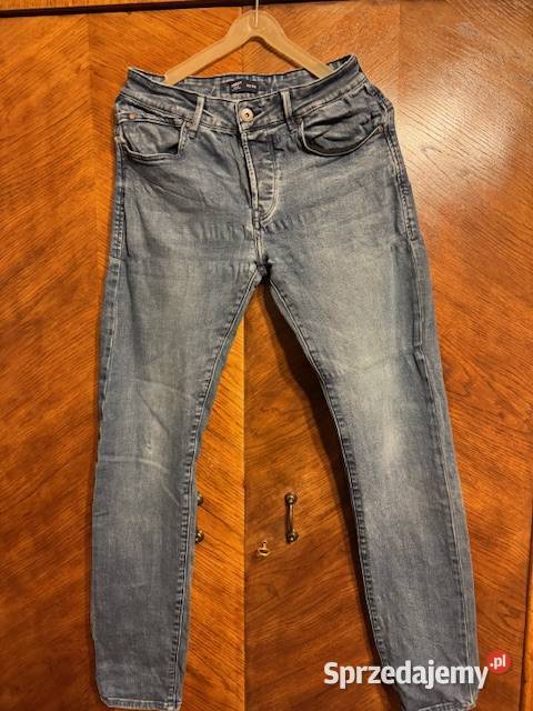 Jeansy męskie 3232 Carry granatowe z Rozmiar M Częstochowa