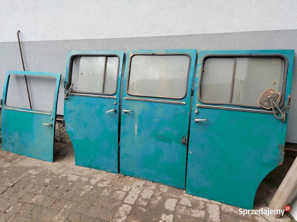 DRZWI PRAWE BOCZNE NYSA 522 521 PAKA KOMPLETNE Otmuchów