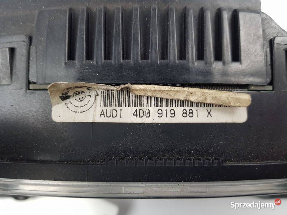LICZNIK ZEGAR 4D0919881X AUDI A8 D2
