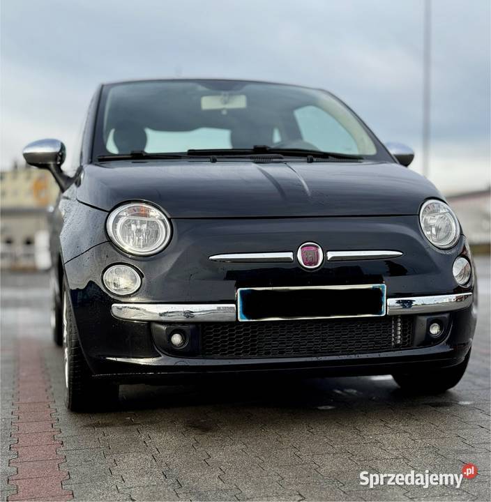 Fiat 500 12 69 szklany dach klima alufelgi Ostrów Wielkopolski