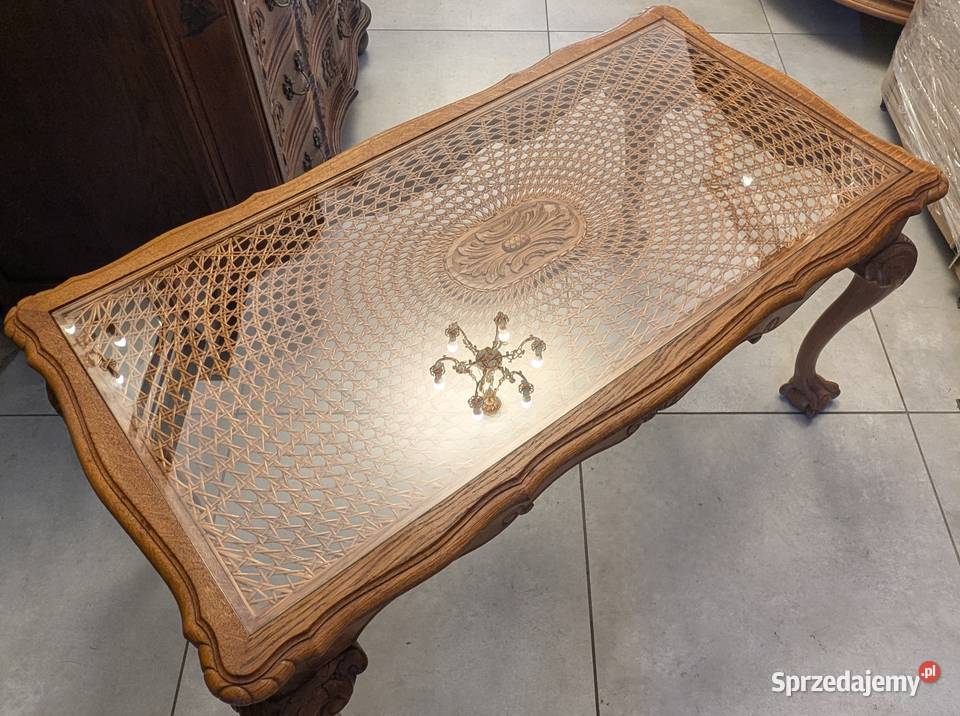 Piękny dębowy stolik sklep Dąbrowa Górnicza sprzedam