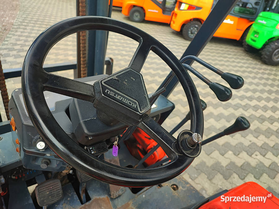 Wózek widłowy Komatsu FG2511 LPG duplex 3 m 2500 Kęty