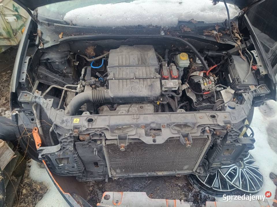 Uszkodzony Fiat Grande Punto Sosnowiec