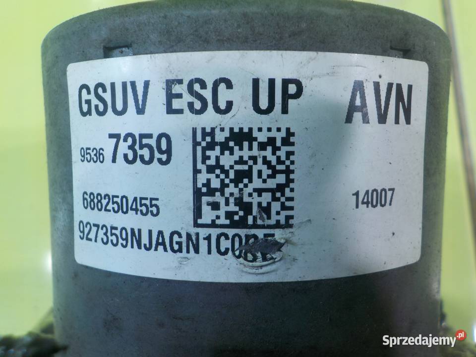 OPEL MOKKA A I 14r 5D pompa ABS 95367359 mazowieckie