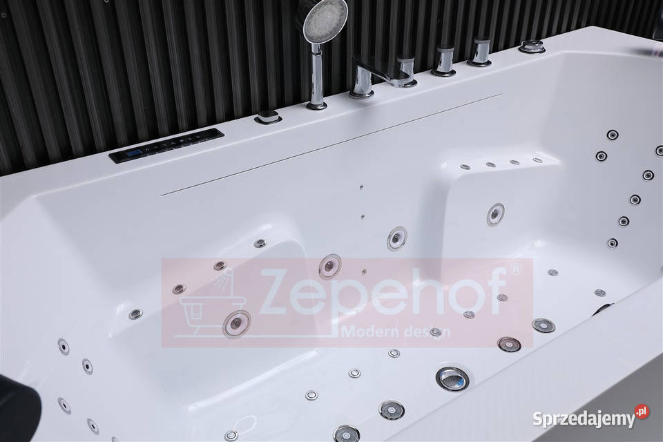 Wanna z hydromasażem EB869 prostokątna Grabówka