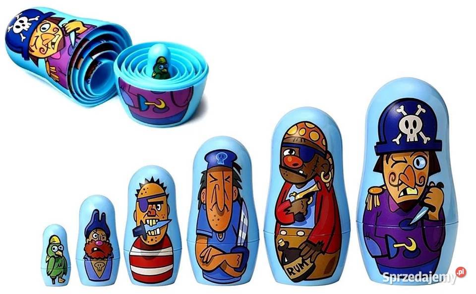 Gra planszowa Piraci Pirat Matrioszki Prezent Lublin sprzedam