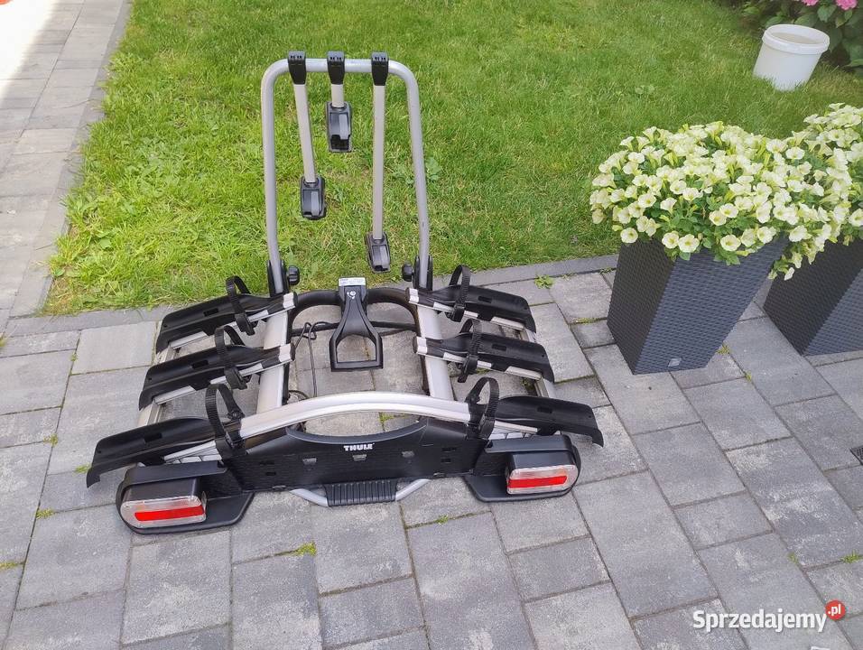 Bagażnik rowerowy na hak THULE 3 roweryodchylany małopolskie Kraków