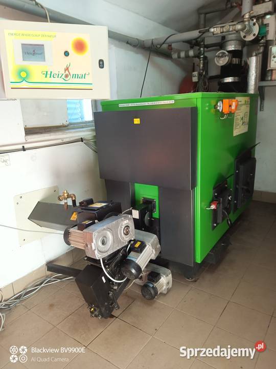 HEIZOMAT 100kW piec z podajnikiem na biomasę Gorlice