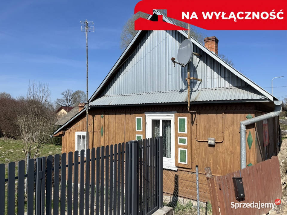 Drewniany dom na działce w Świeciechowie Dużym Świeciechów Duży