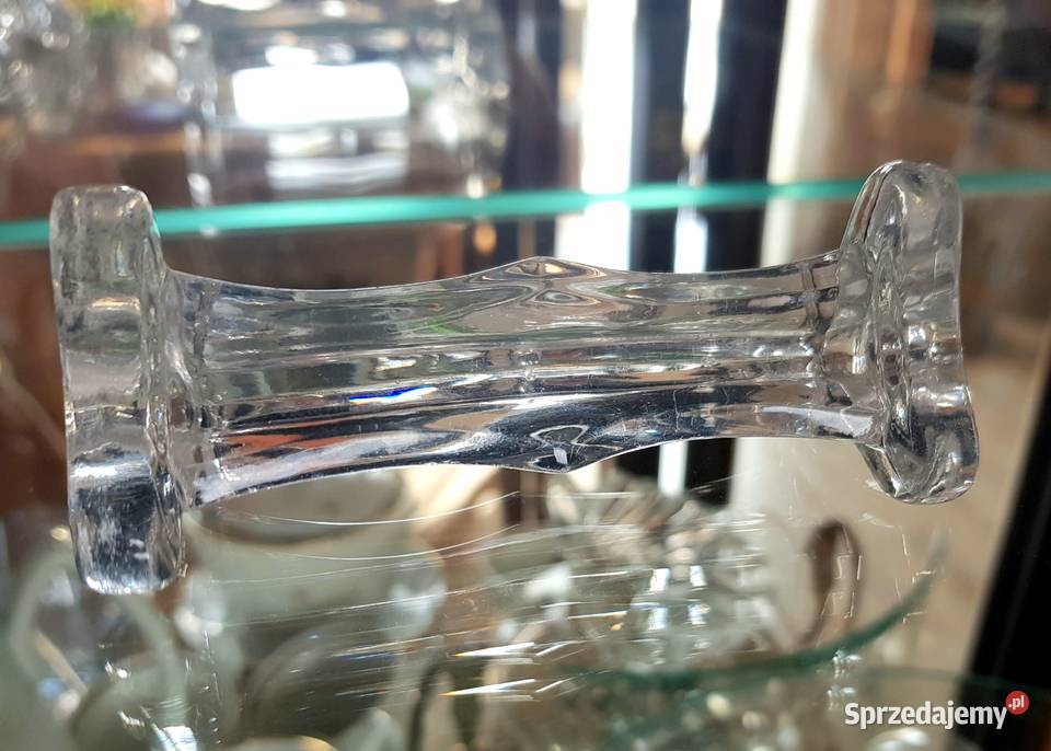 Koziołki pod sztućce szkło 9 sxt Porcelana i szkło pomorskie Gdynia