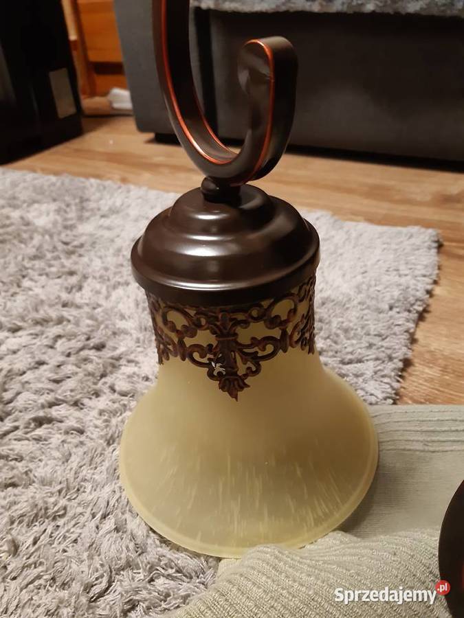 Nowa Lampa Żyrandol Vintage Retro 67x55 60 W LED mazowieckie Warszawa