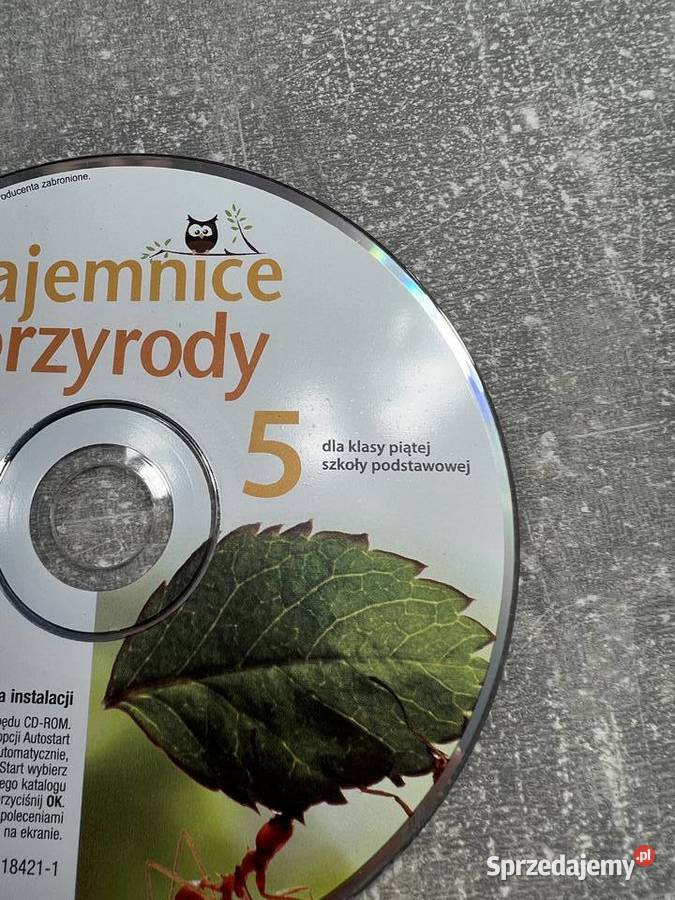 Płyta Tajemnice Przyrody 5 Nowa Era Jasło