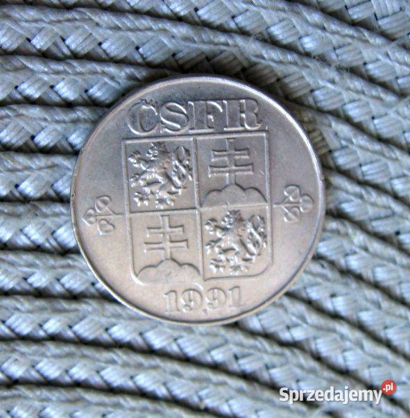 Czechosłowacja 2 Korony 1991r Kalisz