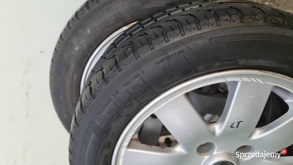 Sprzedam alufelgi 4 z oponami letnimi dojazdówka Zalesie sprzedam