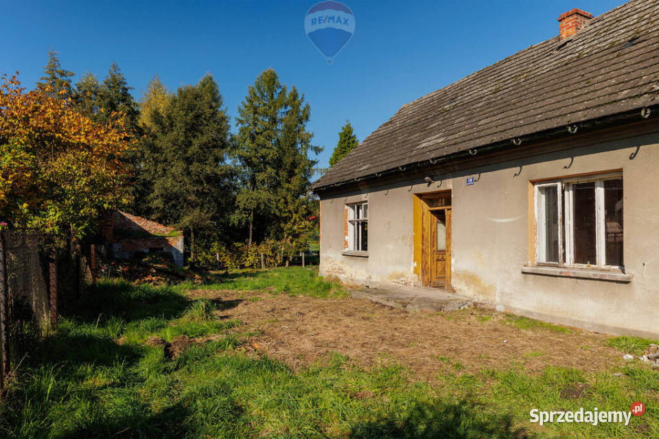 Dom z duszą do odrestarurowania Małec sprzedam