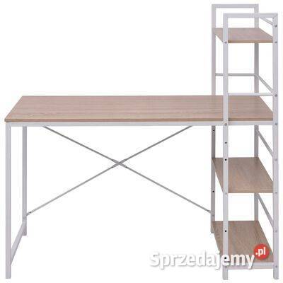 vidaXL Biurko z regałem kolor dębowySKU20134 Biurka Warszawa