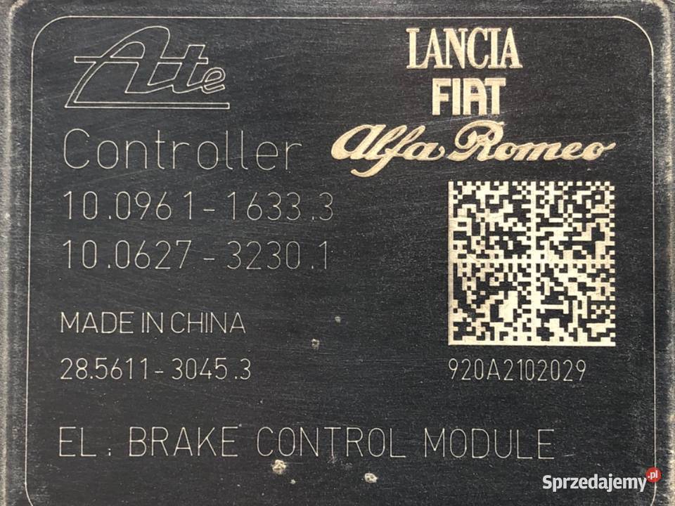 POMPA ABS FIAT DOBLO II 00052108218 16 105