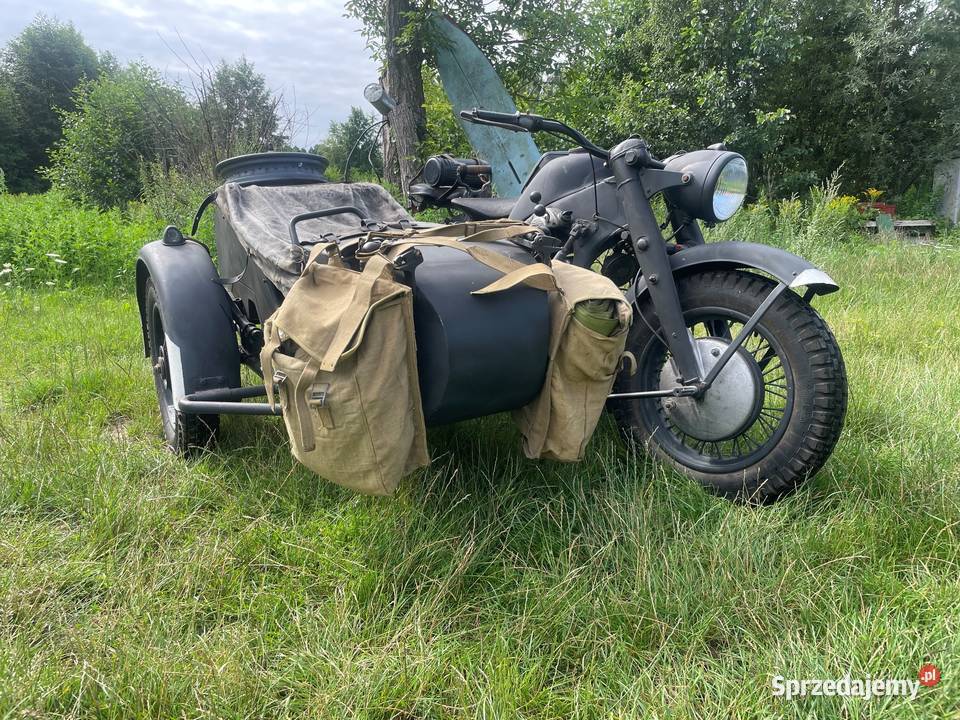 ZUNDAPP KS750 Sprawny Zarejestrowany Rok produkcji 1942 Płock sprzedam