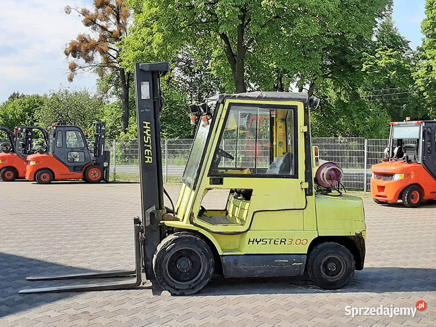 wózek widłowy Hyster H300XM 3 tony LPG 37 m do Kęty