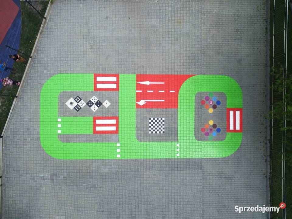 Miasteczko rowerowe ELO0 7x14m stacjonarne Warszawa