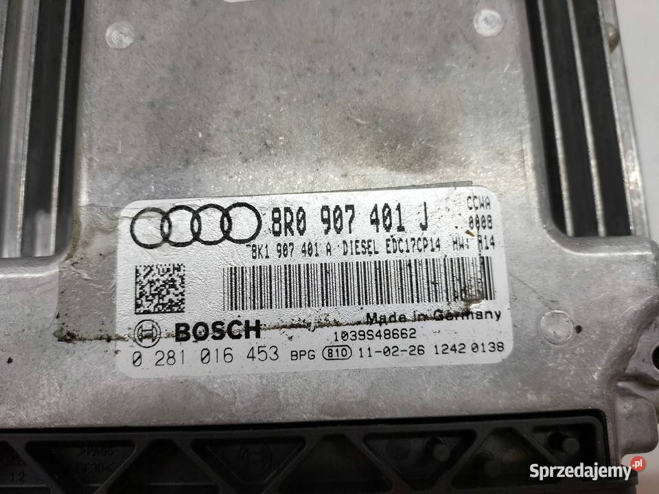 STEROWNIK SILNIKA 8R0907401J 0281016453 30 D 239 osobowe