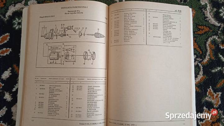 Katalog części zamiennych ciągnik rolniczy Ursus Lublin