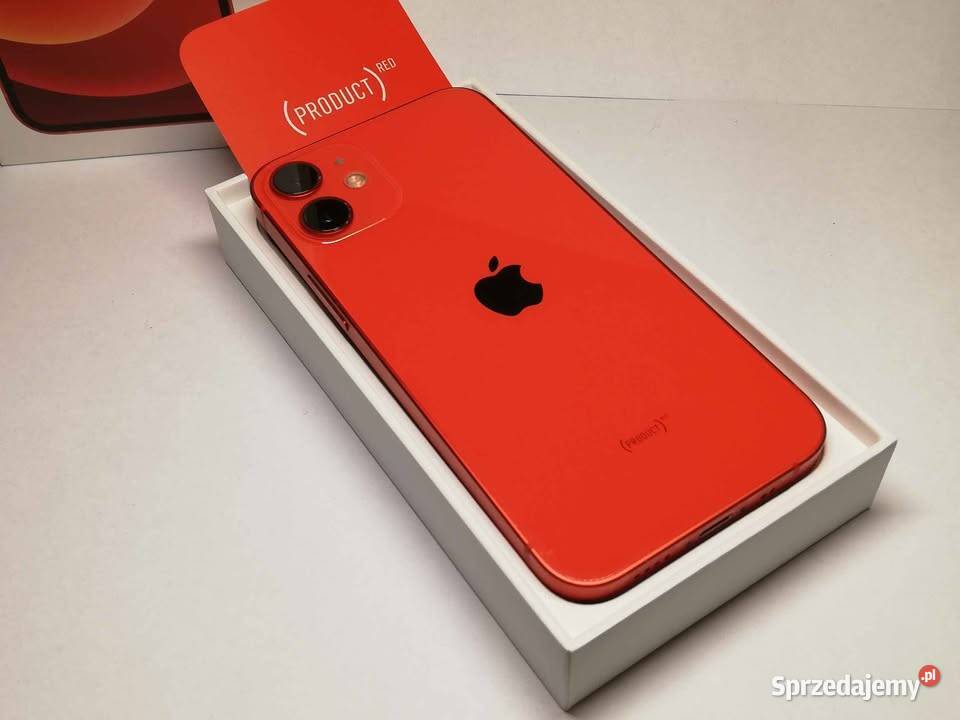 Apple IPhone 12 Mini 64GB Product RED Oryginalny Ostrów Wielkopolski sprzedam