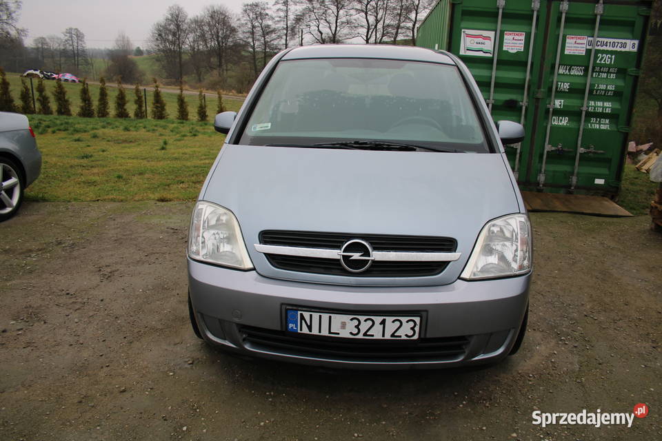 Opel Meriva 14 benzyna 2005r Klimatyzacja Iława